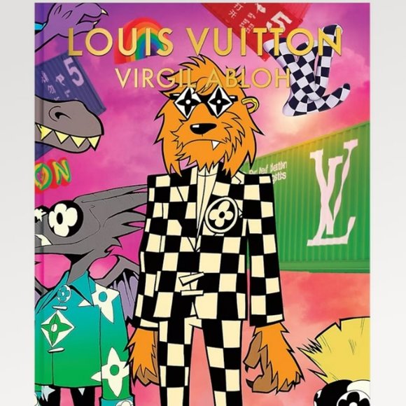 BNEW IN LV PACKAGING R09018 Louis Vuitton Virgil Abloh, English Version CARTOON - Picture 1 of 11